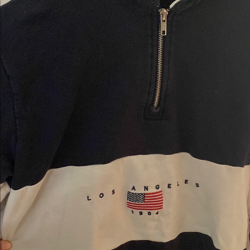 Los Angeles 1984 Black and White Men's Sweater
